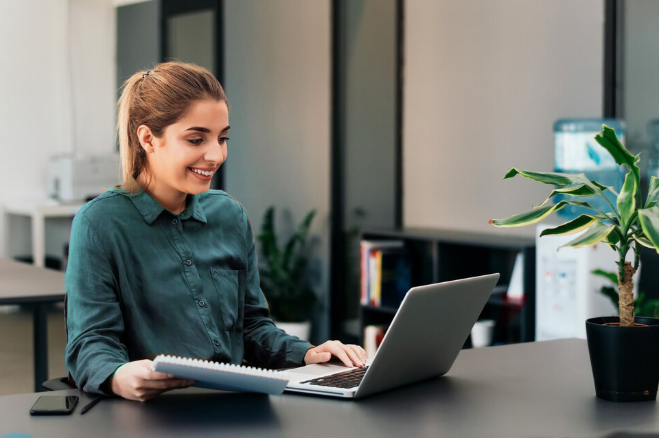 Financial Statement Preparation woman with laptop1